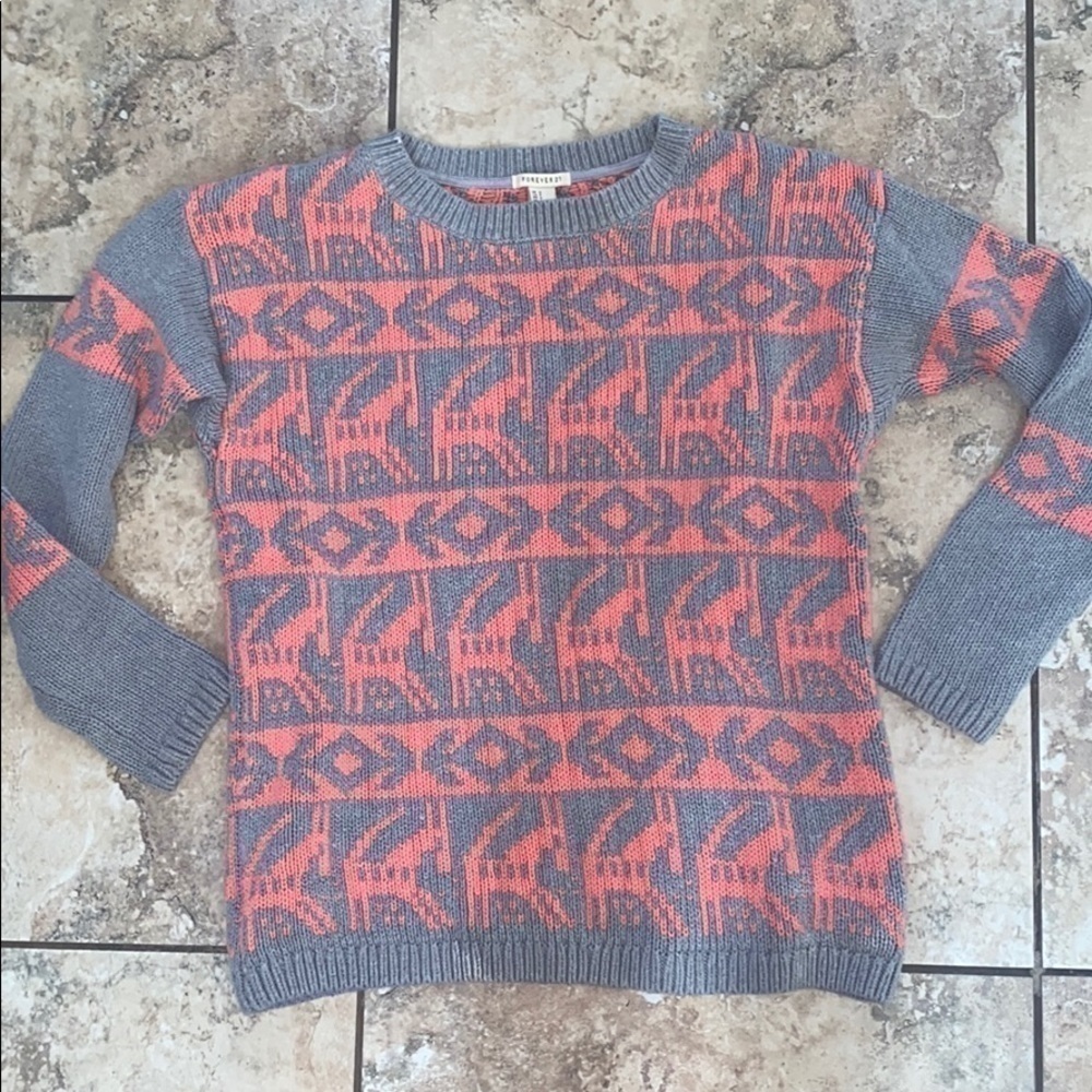 Holiday sweater, forever 21